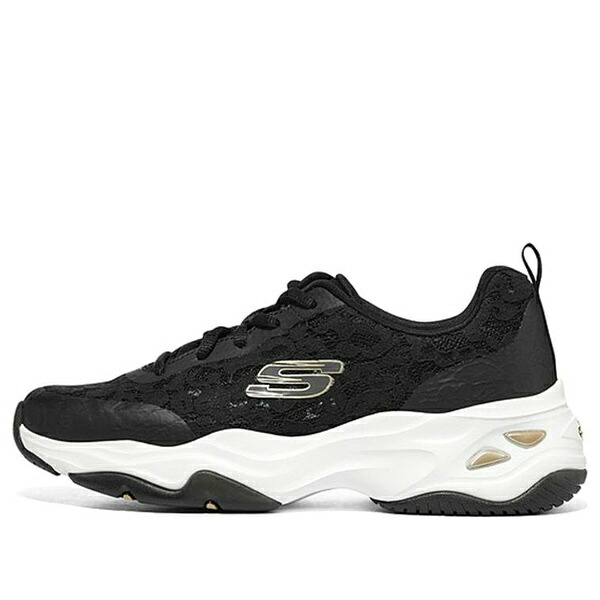 Skechers スケッチャーズ レディース スニーカー  【(WMNS) Skechers DLites 4.0 Black 896092-BKGD】  サイズ US_8(25.0cm)