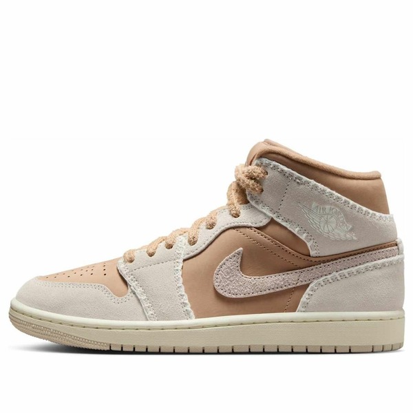 Jordan ジョーダン レディース スニーカー  【(WMNS) Air Jordan 1 Mid SE \u0027Hemp\u0027 HV4269-200】  大きさ US_5.5(22.5珊)