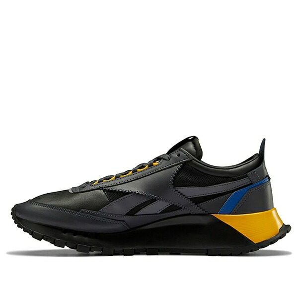 Reebok リーボック レディース スニーカー  【(WMNS) Reebok Classic Leather Legacy \u0027Black Collegiate Gold\u0027 FY7439】  大きさ US_6(23.0糎)