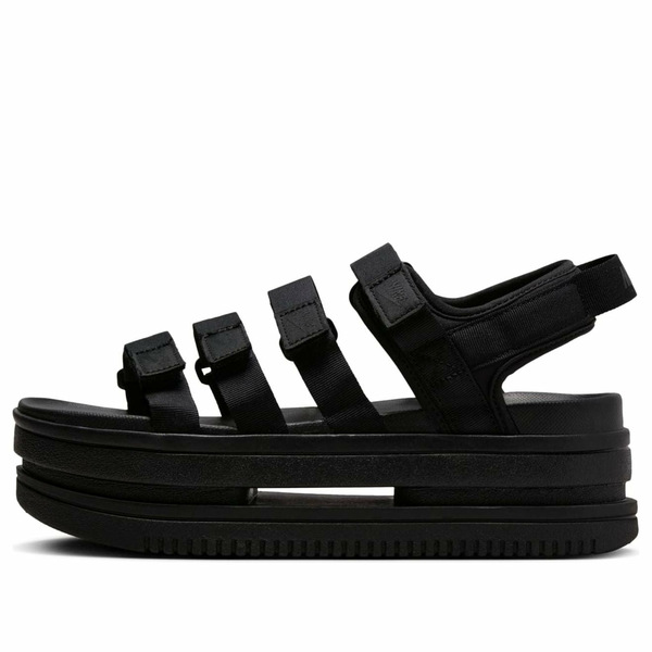 Nike ナイキ レディース スニーカー  【(WMNS) Nike Icon Classic Sandals \u0027Black\u0027 DH0223-004】  大きさ US_8(25.0糎)