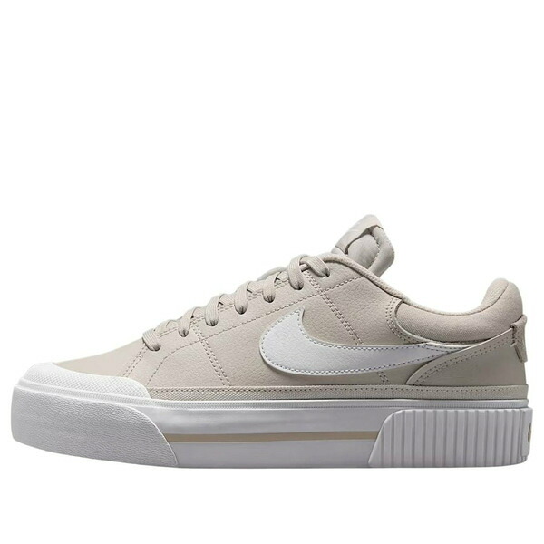 Nike ナイキ レディース スニーカー 【(WMNS) Nike Court Legacy Lift 'Light Orewood Brown White' DM7590-111】 サイズ US_7(24.0cm)|asty
