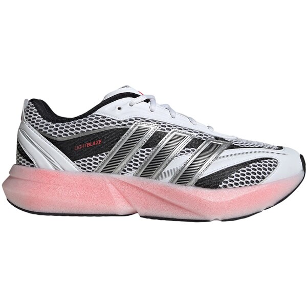 adidas アディダス メンズ スニーカー  【adidas Lightblaze Glow Cloud White Core Black Lucid Red】  大いさ US_10(28.0糎) Cloud White/Core Black/Lucid Red メンズ靴-スニーカー