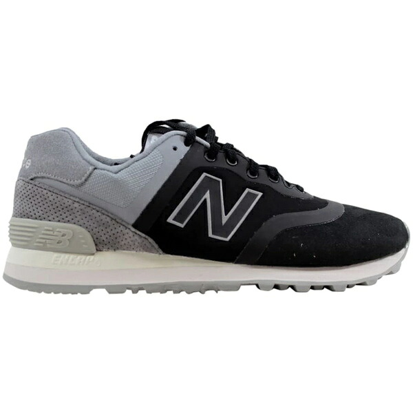 New Balance ニューバランス メンズ スニーカー 【New Balance 574 Re-Engineered Black】 サイズ US_9(27.0cm) Black/Grey｜asty 75,240円