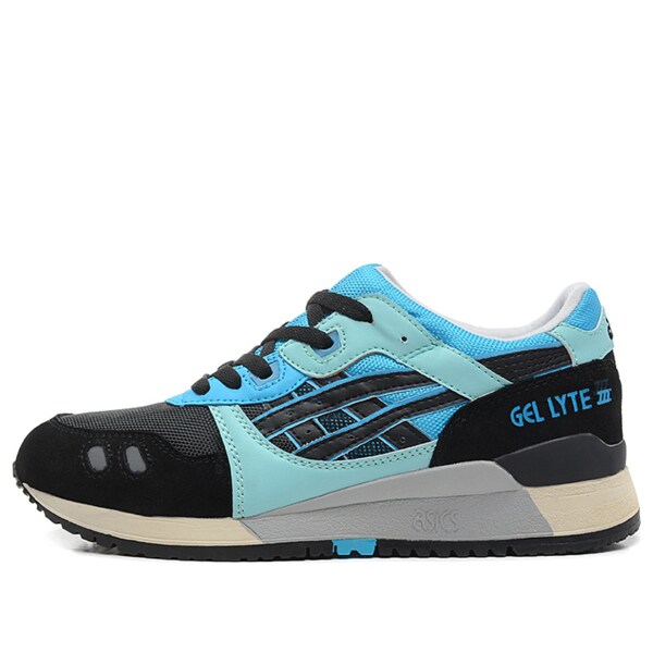 ASICS アシックス メンズ スニーカー  【ASICS Gel Lyte 3 \u0027Black Blue\u0027 HN538-9090】  大いさ US_11.5(29.5糎)