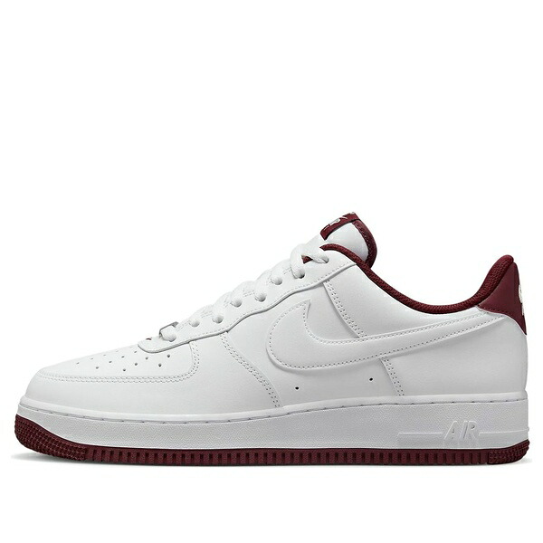Nike ナイキ メンズ スニーカー  【Nike Air Force 1 \u002707 \u0027White Dark Beetroot\u0027 DH7561-106】  大きさ US_12.5(30.5糎)
