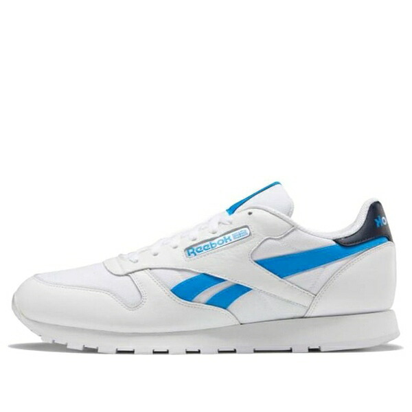 Reebok リーボック メンズ スニーカー  【Reebok Classic Leather White Blue FX2284】  大きさ US_5(23.0珊)