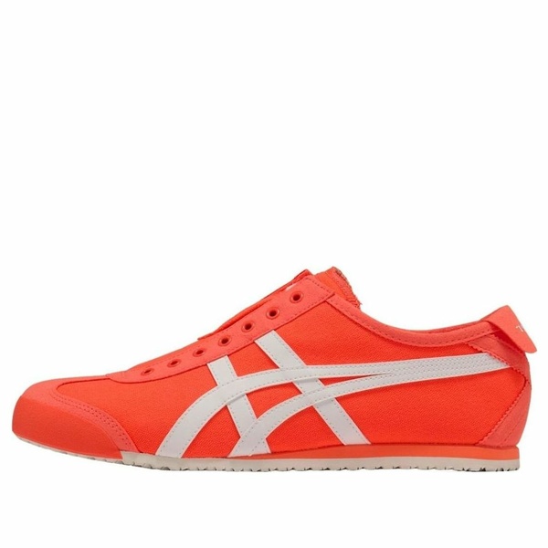 Onitsuka Tiger オニツカタイガー メンズ スニーカー  【Onitsuka Tiger Mexico 66 Slip-On \u0027Flash Coral White\u0027 1183A360-702】  大きさ US_12(30.0糎)