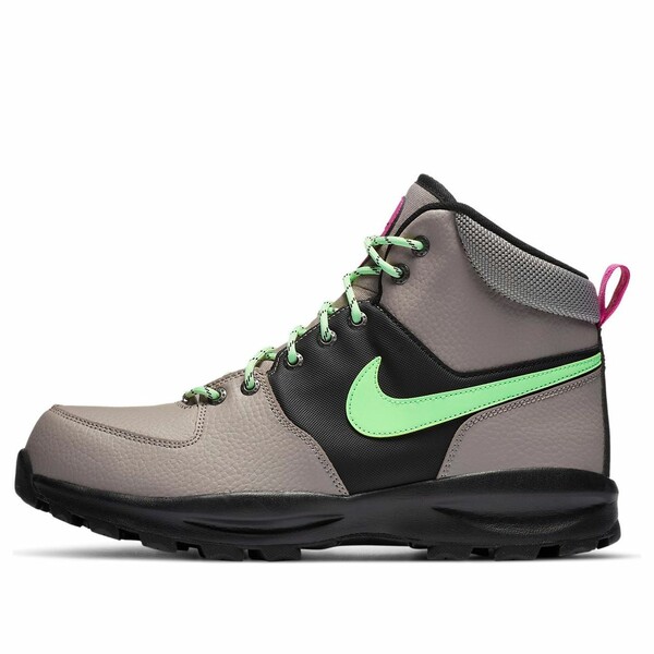 Nike ナイキ メンズ スニーカー 【Nike Manoa Leather SE 'Enigma Stone Lime' CW7360-002】 サイズ US_M_13|asty
