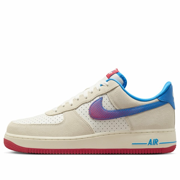 Nike ナイキ メンズ スニーカー  【Nike Air Force 1 \u002707 LV8 \u0027Coconut Milk Red Photo Blue\u0027 HQ3618-113】  大きさ US_12.5(30.5糎)