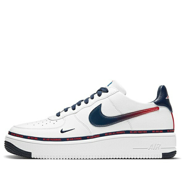 Nike ナイキ メンズ スニーカー 【Nike Air Force 1 UltraForce 'New England Patriots' DB6316-100】 サイズ US_11(29.0cm)|asty