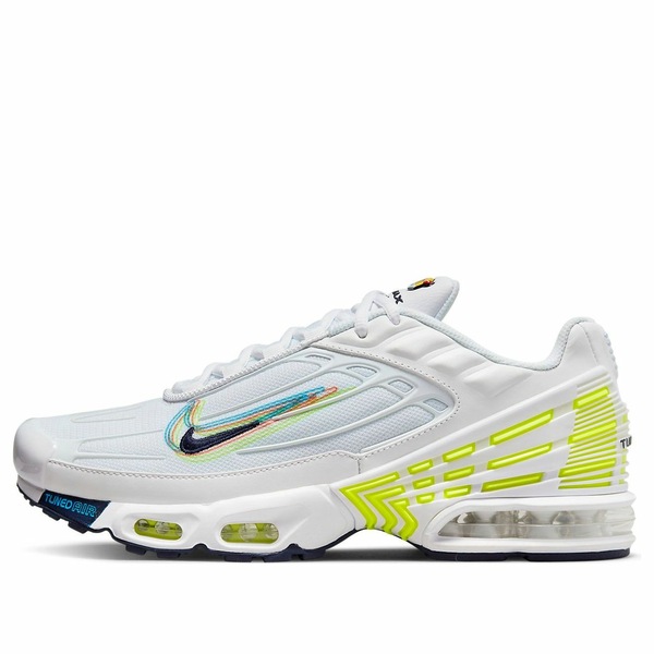 Nike ナイキ メンズ スニーカー  【Nike Air Max Plus 3 \u00273D Swoosh - White Volt\u0027 DV6823-100】  大きさ US_10.5(28.5珊)