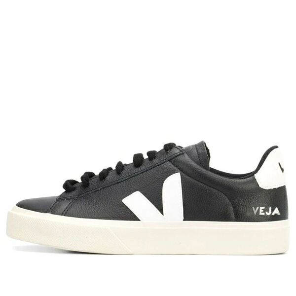 VEJA ヴェジャ メンズ スニーカー 【Veja Campo Chromefree Leather Sneakers \u0027Black White\u0027 CP051215】  大きさ US_7(25.0糎)