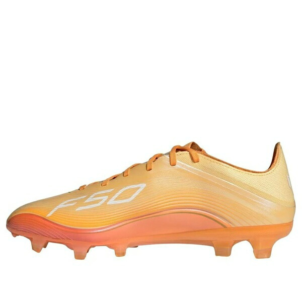 adidas アディダス メンズ スニーカー 【adidas x Messi F50 Pro FG 'Ice Tangerine Gold Metallic' JQ0933】 サイズ US_9.5(27.5cm)｜asty