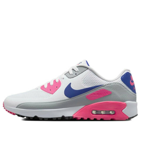 Nike ナイキ メンズ スニーカー 大気圏マックス 【Nike Air Max 90 Golf \u0027White Laser Pink Concord\u0027 HV9305-101】  大きさ US_5(23.0糎)