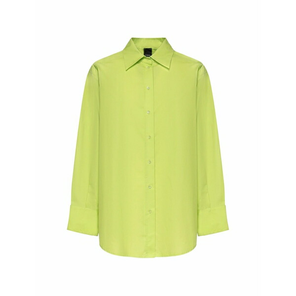 ピンコ レディース シャツ トップス Long-sleeve shirt Green