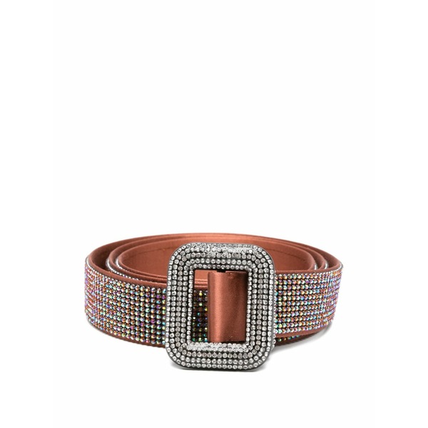 ベネデッタベルジッチーズ レディース 胴締め 佩び物 Venus crystal-embellished belt Brown