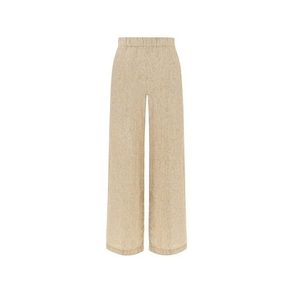 ポールアンドシャーク レディース カジュアルパンツ ボトムス Linen palazzo pants Neutrals|asty