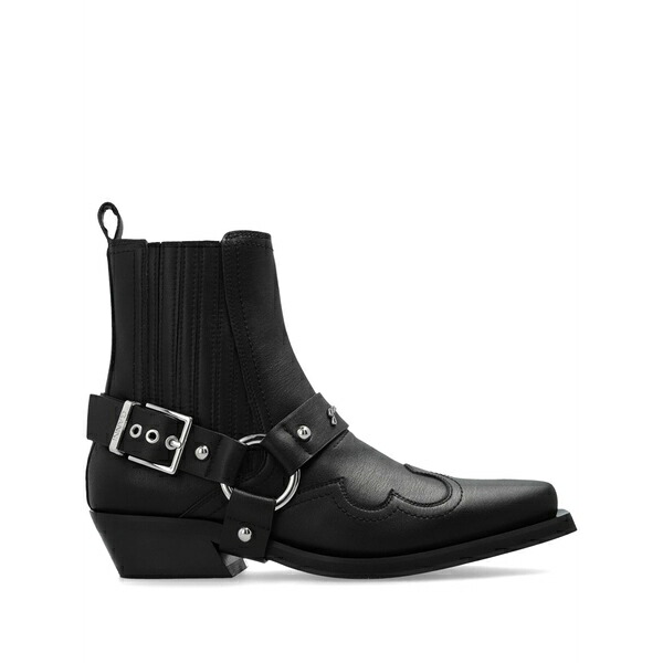 ガニー レディース ブーツ シューズ Western chelsea boots Black