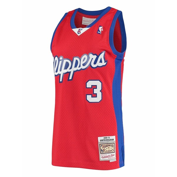 ミッチェル&ネス メンズ Tシャツ トップス Nba la clippers 00 quentin richardson jersey Red｜asty