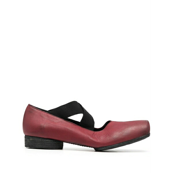 ユマ・一 レディース パンプス シューズ Crossover-strap pumps Red