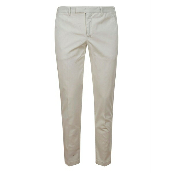 PTトリノ メンズ 心地好いズボン下 ボトムス Cotton-blend pants White