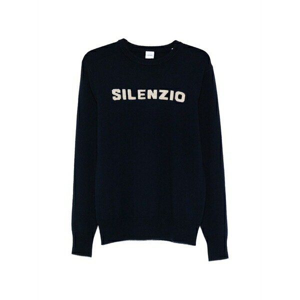 アスペジ メンズ ニット&セーター アウター Crew-neck sweater Blue｜asty