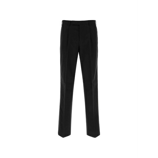 PTトリノ メンズ 心地好いズボン下 ボトムス Edge cotton trousers Black