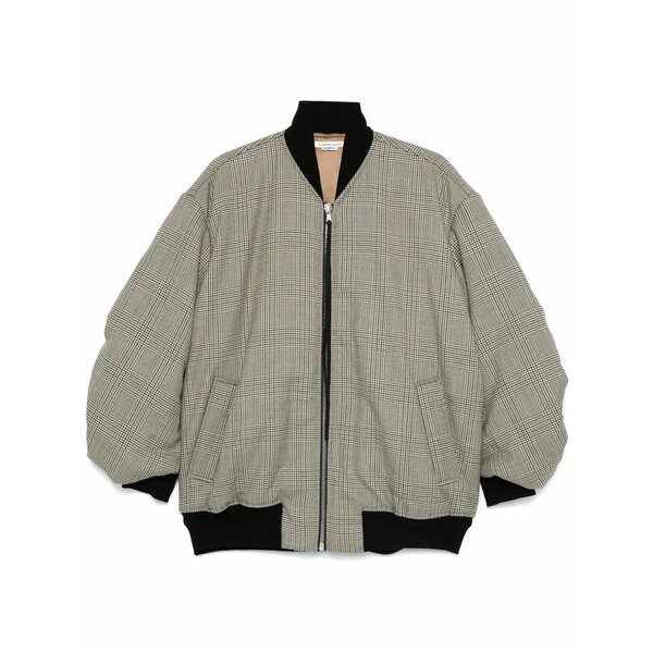 アレッサンドロ ヴィジランテ レディース 上衣＆上衣 アウター Padded bomber jacket Neutrals