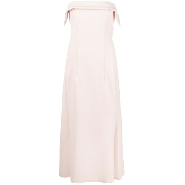 フィロソフィーデロレンゾセラフィーニ レディース ワンピース トップス Strapless midi dress Pink｜asty