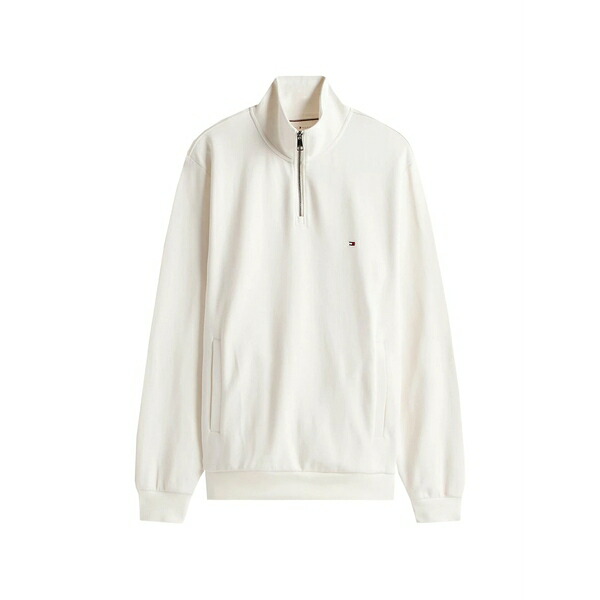 トミー ヒルフィガー メンズ パーカー・スウェットシャツ アウター Zip-fastening sweatshirt Neutrals
