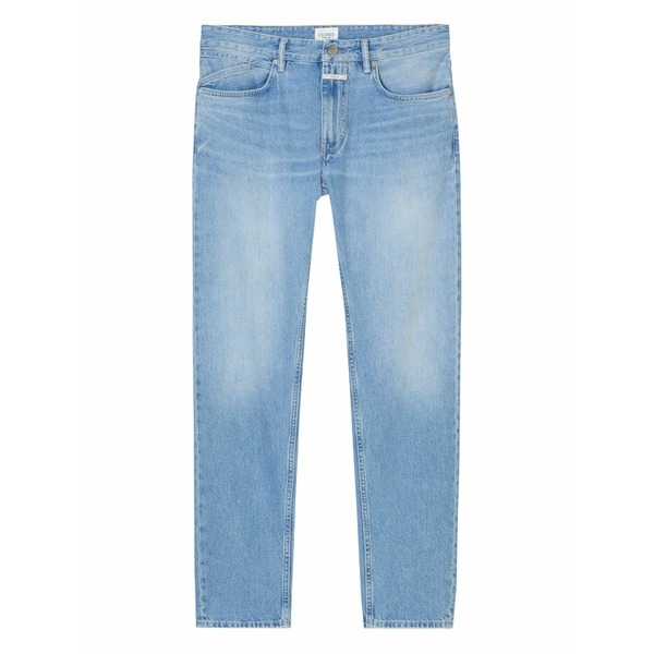 クローズド メンズ デニムパンツ ボトムス Zip cotton jeans Blue|asty
