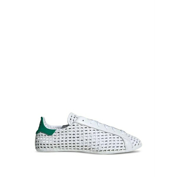 アディダス レディース スニーカー シューズ Stan smith lo pro woven sneakers White|asty
