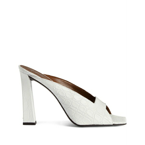 ジュゼッペザノッティ レディース サンダル シューズ Leather sandals White｜asty
