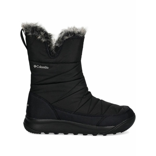 コロンビア レディース ブーツ シューズ Quilted faux-fur boots Black