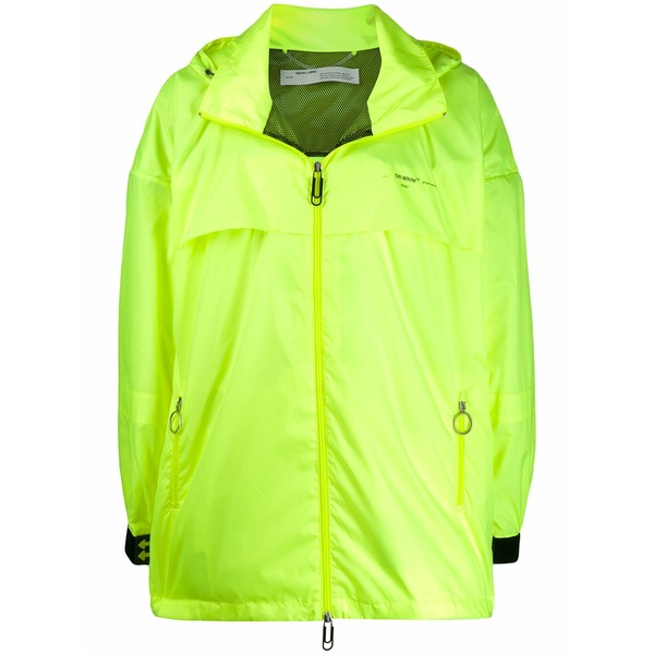 オフホワイト メンズ ジャケット&ブルゾン アウター Paper clip lightweight jacket Yellow|asty