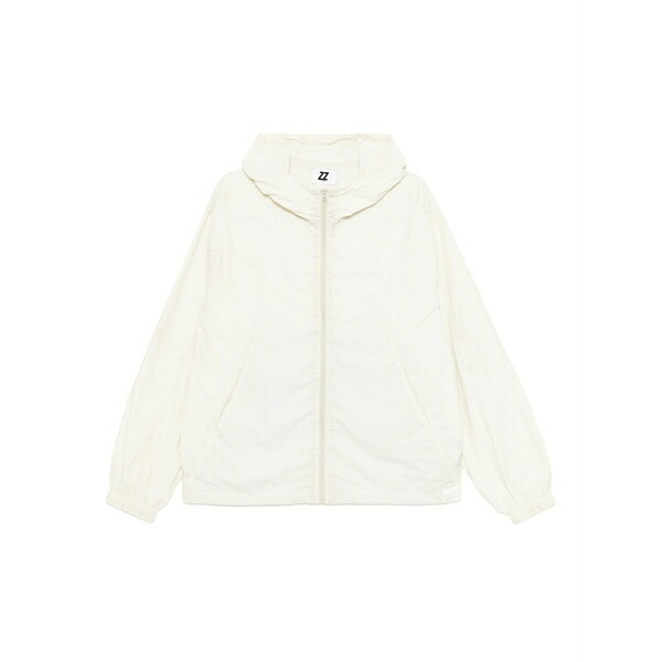 イズエ メンズ 上衣＆上衣 アウター Logo-embroidered jacket  Neutrals