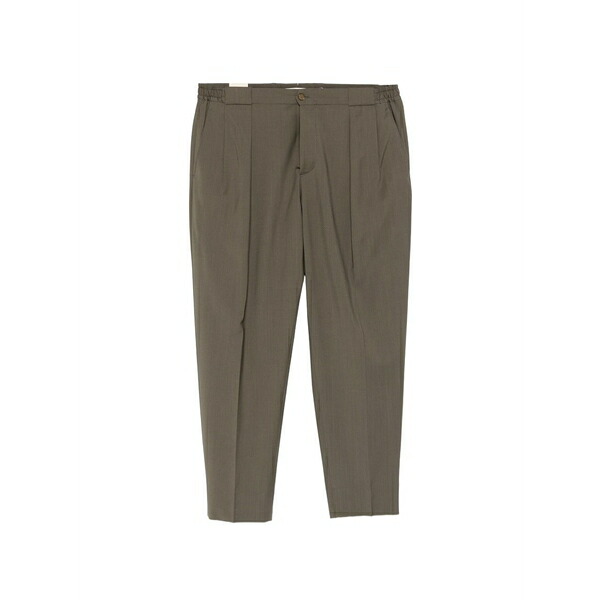 ブリリア 1949 メンズ カジュアルパンツ ボトムス Portobellos pleated trousers Green|asty