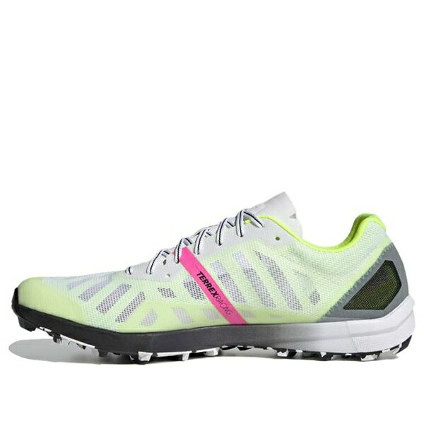 adidas アディダス メンズ スニーカー  【adidas Terrex Speed Pro Trail \u0027White Solar Yellow\u0027 FW2723】  大きさ US_8.5(26.5糎)