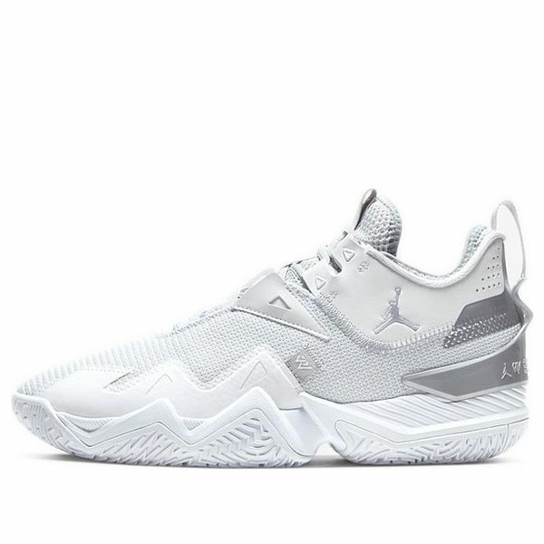 Jordan ジョーダン メンズ スニーカー  【Air Jordan Westbrook One Take \u0027White Metallic Silver\u0027 CJ0780-100】  大きさ US_7.5(25.5糎)