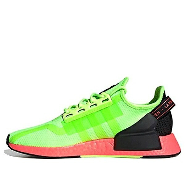 adidas アディダス メンズ スニーカー 【adidas NMD_R1 V2 'Watermelon Pack - Signal Green' FY5920】 サイズ US_7.5(25.5cm)|asty