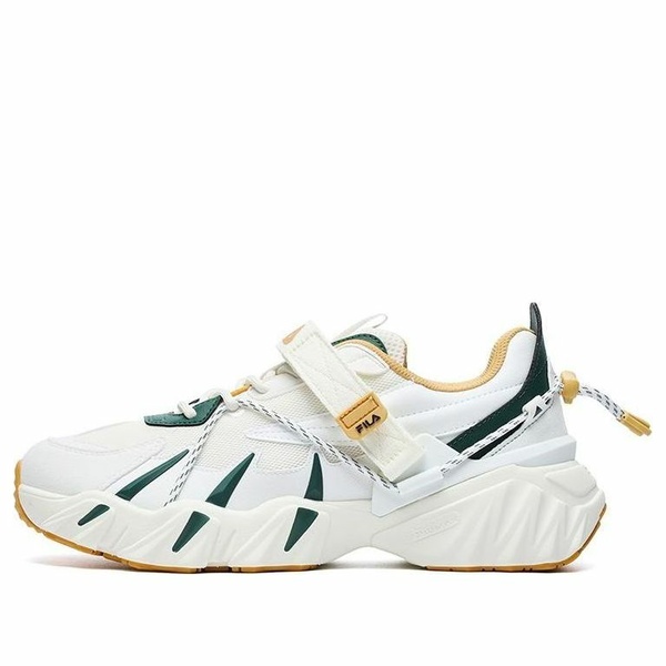 FILA フィラ メンズ スニーカー 【FILA Beast XT Sneakers 'White Yellow' F12M231123FVB】 サイズ US_7.5(25.5cm)|asty