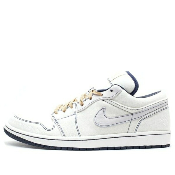 Jordan ジョーダン メンズ スニーカー  【Air Jordan 1 Phat Low Canvas \u0027Derek Jeter\u0027 395669-102】  大きさ US_10(28.0糎)