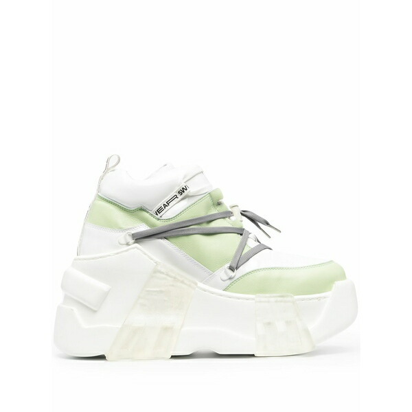 スウェア メンズ スニーカー シューズ Amazon platform sneakers White
