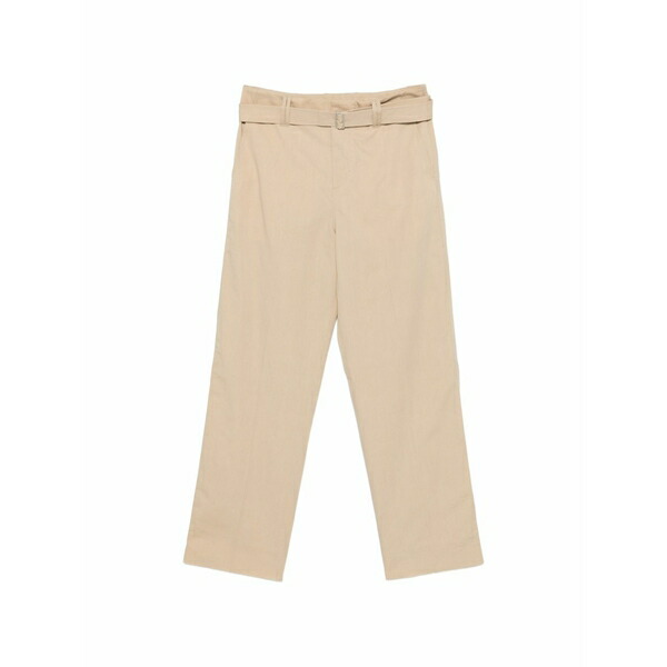 ラルディーニ メンズ カジュアルパンツ ボトムス Paindro belt trousers Neutrals｜asty