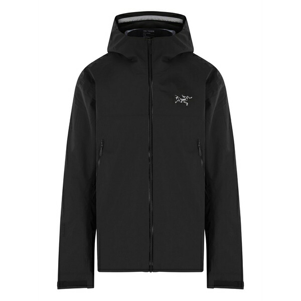 アークテリクス メンズ ジャケット&ブルゾン アウター Beta hooded zip jacket Black|asty