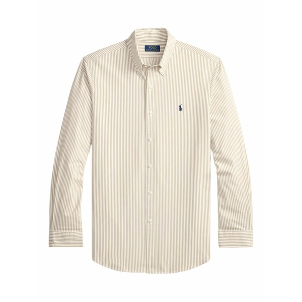 ラルフローレン メンズ プルオーバー トップス Striped button-down shirt Neutrals