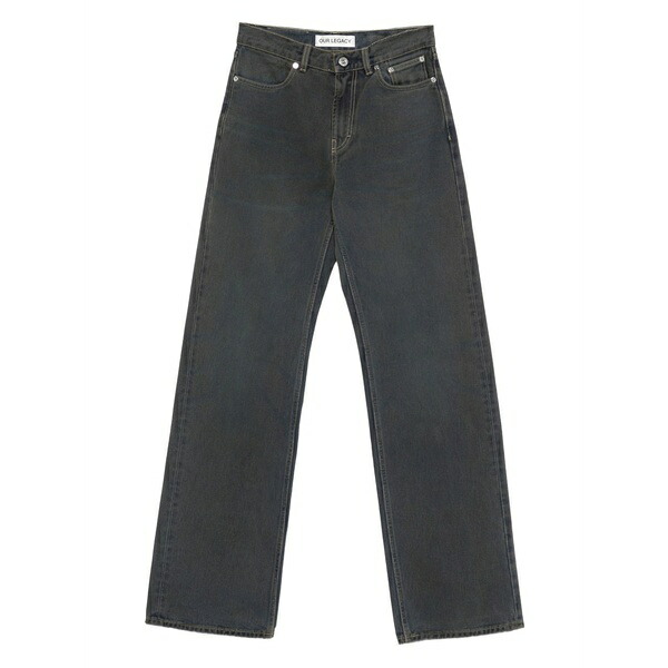 アワーレガシー レディース デニムパンツ ボトムス Wata cut jeans Blue|asty