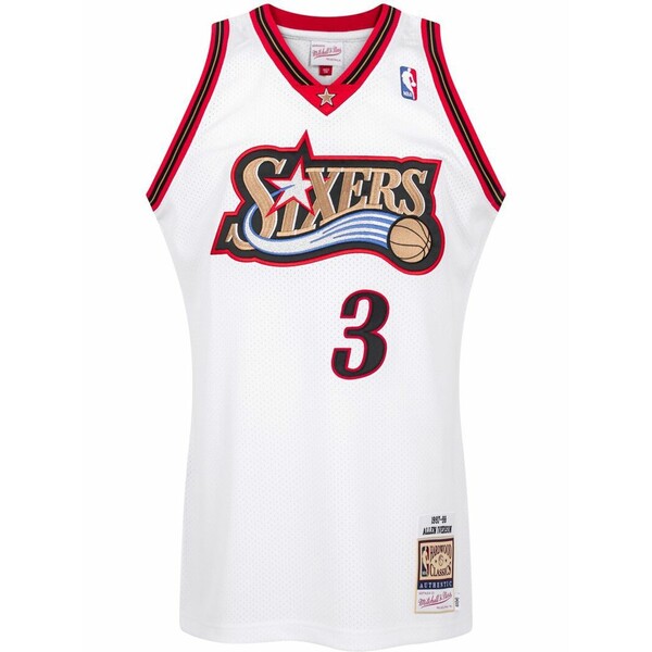 ミッチェル\u0026ネス メンズ ティーシャツ トップス Philadelphia 76ers allen iverson \
