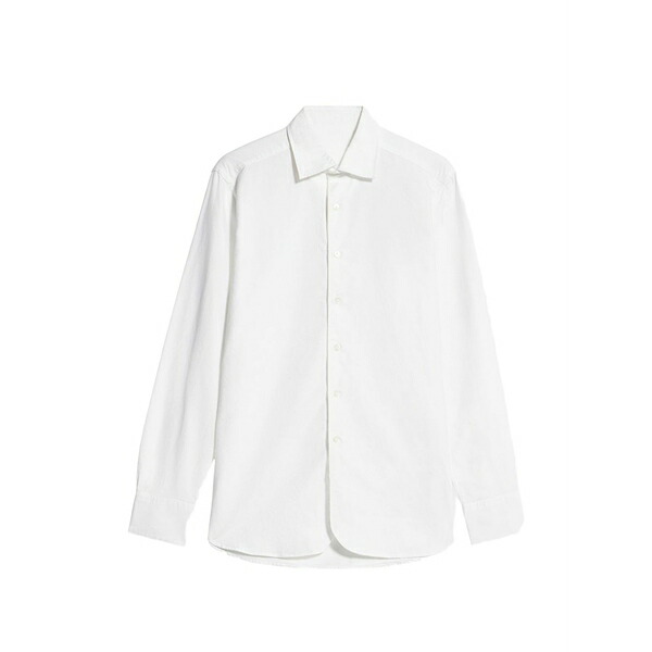 フォルテラ メンズ シャツ トップス Point-collar shirt White|asty