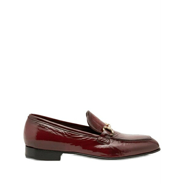 アレクサンダー オット レディース スリッポン・ローファー シューズ Patent loafers Red